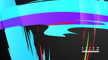 Renkli geometrik arka planlar. Basit form kompozisyonu. Eps10 vektör şablonu