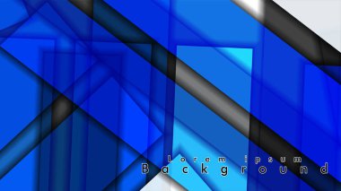 Soyut vektör arka plan tasarımı Dikdörtgen tüp elemanı vektör arka plan 3d.