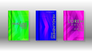 Kapak kitabı renkli altıgen soyut arka plan