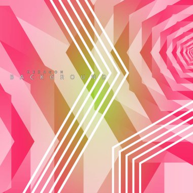 renkli altıgen soyut arka plan. Saydam vektör arka planı