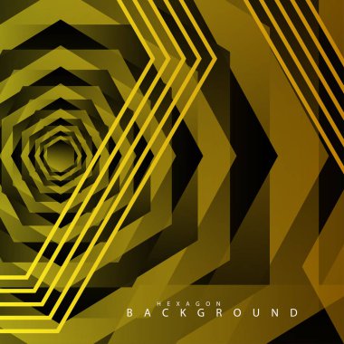 renkli altıgen soyut arka plan. Saydam vektör arka planı