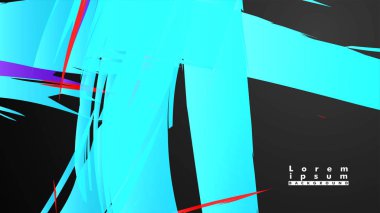 Renkli geometrik arka planlar. Basit form kompozisyonu. Eps10 vektör şablonu