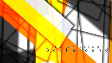 Dikdörtgen tüp elemanları vektör 3d arka plan