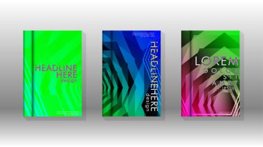 Kapak kitabı renkli altıgen soyut arka plan