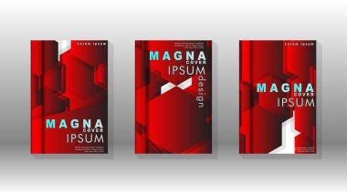 Soyut vektör düzeni arka planı. Broşürbroşürler, yıllık dergi vektör şablonları vb. için.