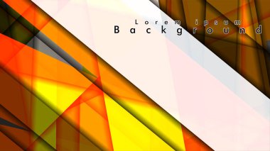 Dikdörtgen tüp elemanları vektör 3d arka plan