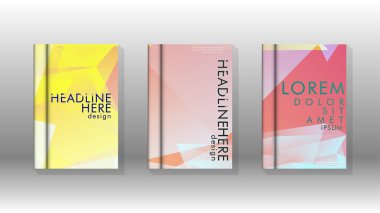 Soyut renkli ve üçgen arka plan eps 10 hazır