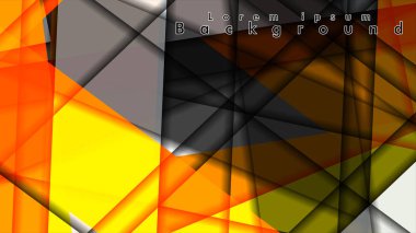 Dikdörtgen tüp elemanları vektör 3d arka plan