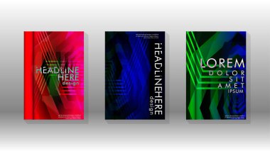 Kapak kitabı renkli altıgen soyut arka plan