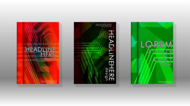 Kapak kitabı renkli altıgen soyut arka plan