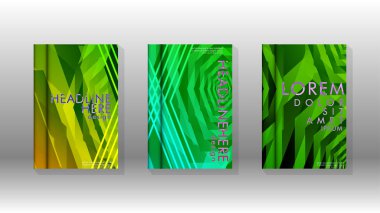 Kapak kitabı renkli altıgen soyut arka plan