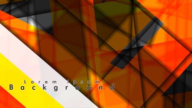 Dikdörtgen tüp elemanları vektör 3d arka plan