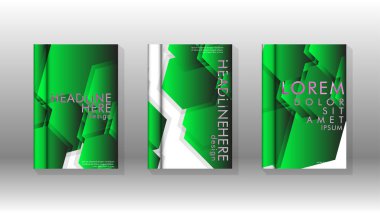 Soyut vektör düzeni arka planı. Broşürler, yıllık, dergi, vektör şablonları vb. için.