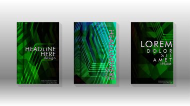 Kapak kitabı renkli altıgen soyut arka plan