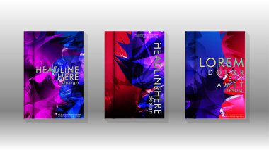 Renkli soyut sprey desenleri ile arka plan kapağı vektör tasarımı. Renk karışımı. Vektör Eps 10. Vektör çizimi