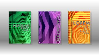 Kapak kitabı renkli altıgen soyut arka plan