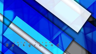 Soyut vektör arka plan tasarımı Dikdörtgen tüp elemanı vektör arka plan 3d.