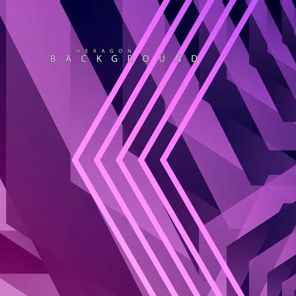 renkli altıgen soyut arka plan. Saydam vektör arka planı