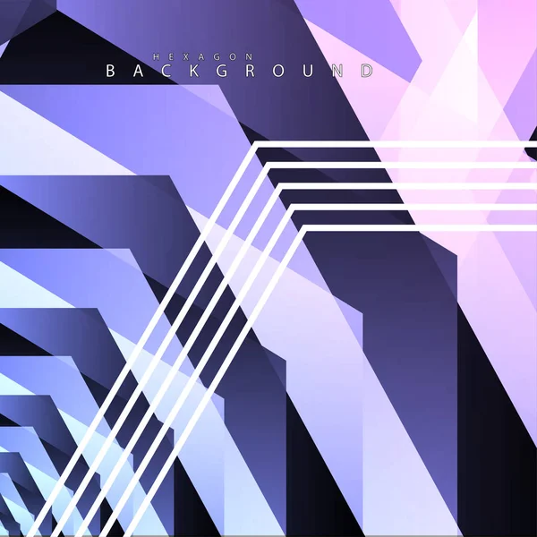 renkli altıgen soyut arka plan. Saydam vektör arka planı
