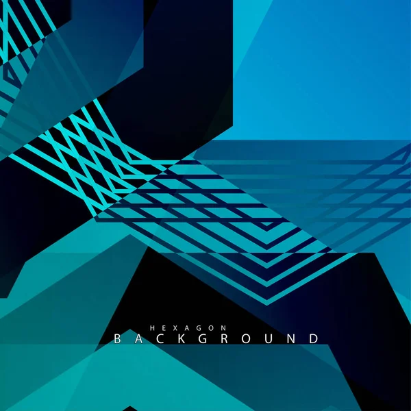 renkli altıgen soyut arka plan. Saydam vektör arka planı