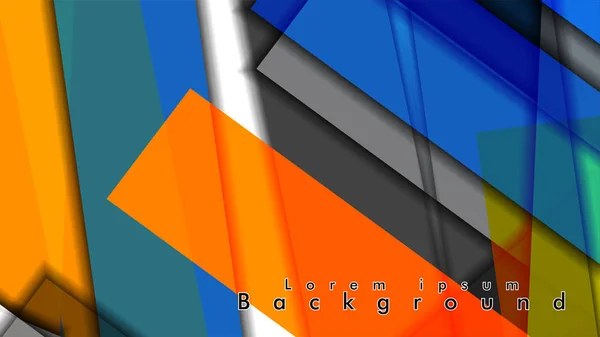 Abstrakt vektor bakgrund design med färgglada mönster linjer — Stock vektor