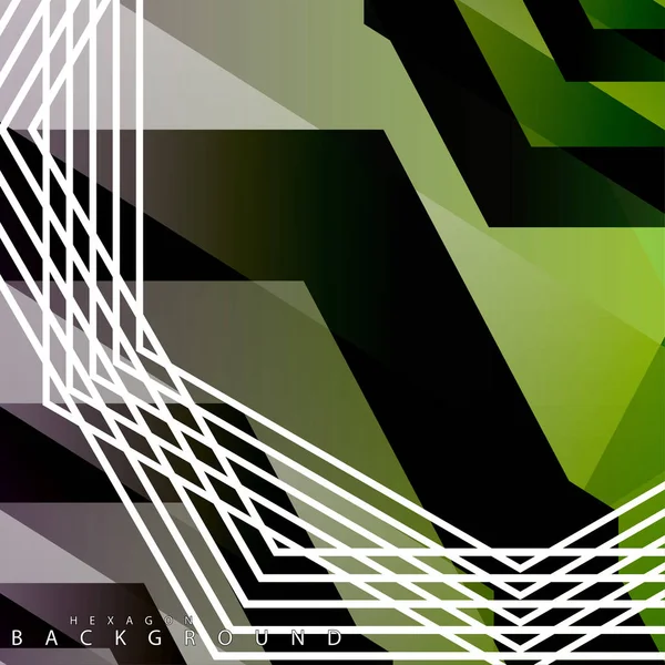 renkli altıgen soyut arka plan. Saydam vektör arka planı