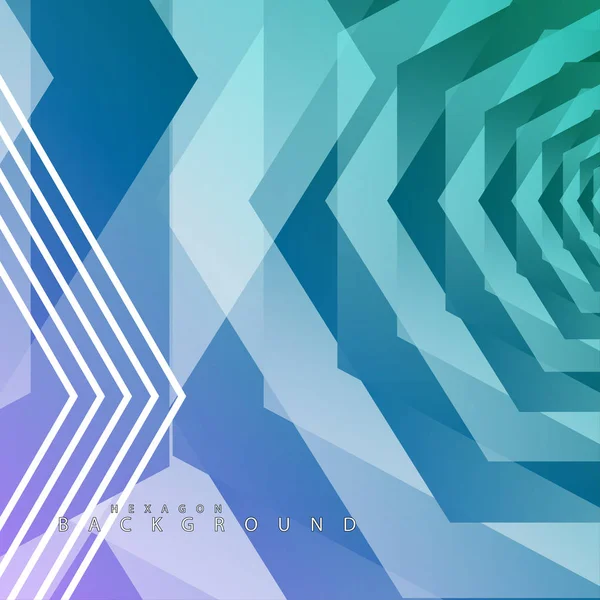 renkli altıgen soyut arka plan. Saydam vektör arka planı