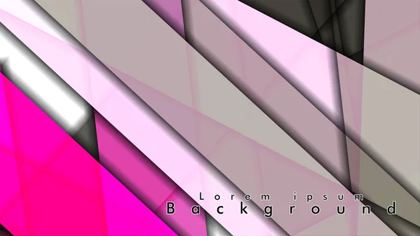 Diseño abstracto de fondo vectorial Elemento tubo rectangular fondo vectorial 3d . — Vector de stock