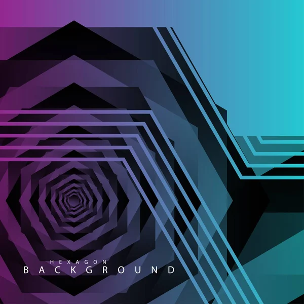 renkli altıgen soyut arka plan. Saydam vektör arka planı