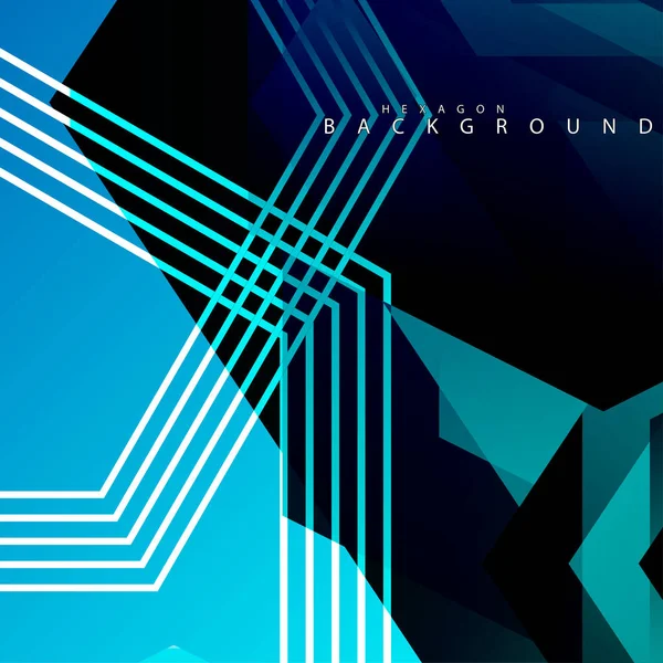 renkli altıgen soyut arka plan. Saydam vektör arka planı