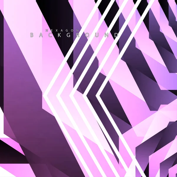 renkli altıgen soyut arka plan. Saydam vektör arka planı