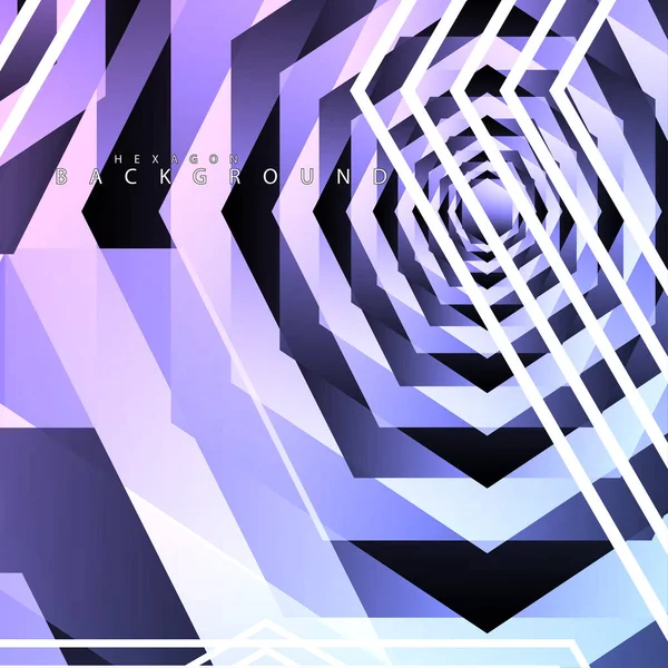 renkli altıgen soyut arka plan. Saydam vektör arka planı