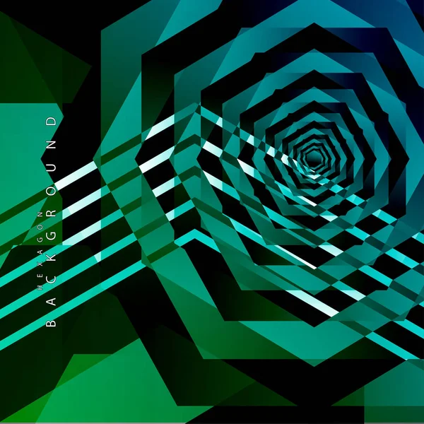 renkli altıgen soyut arka plan. Saydam vektör arka planı