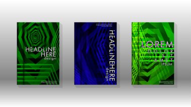 Kapak kitabı renkli altıgen soyut arka plan