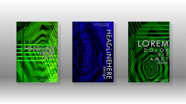 Kapak kitabı renkli altıgen soyut arka plan