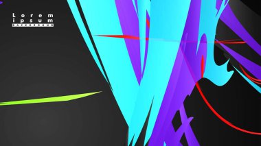 Renkli geometrik arka planlar. Basit form kompozisyonu. Eps10 vektör şablonu