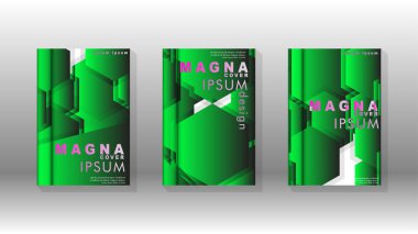 Soyut vektör düzeni arka planı. Broşürler, yıllık, dergi, vektör şablonları vb. için.