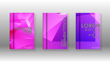 Soyut renkli ve üçgen arka plan eps 10 hazır