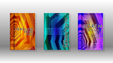 Kapak kitabı renkli altıgen soyut arka plan