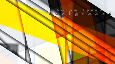 Dikdörtgen tüp elemanları vektör 3d arka plan