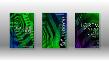 Kapak kitabı renkli altıgen soyut arka plan