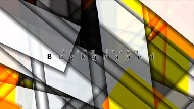 Dikdörtgen tüp elemanları vektör 3d arka plan