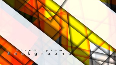 Dikdörtgen tüp elemanları vektör 3d arka plan