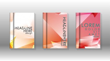 Soyut renkli ve üçgen arka plan eps 10 hazır