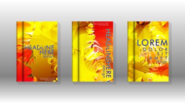 Renkli soyut sprey desenleri ile arka plan kapağı vektör tasarımı. Renk karışımı. Vektör Eps 10. Vektör çizimi