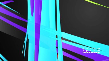 Renkli geometrik arka planlar. Basit form kompozisyonu. Eps10 vektör şablonu