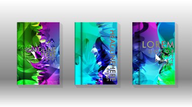 Renkli soyut sprey desenleri ile arka plan kapağı vektör tasarımı. Renk karışımı. Vektör Eps 10. Vektör çizimi