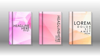 Soyut renkli ve üçgen arka plan eps 10 hazır