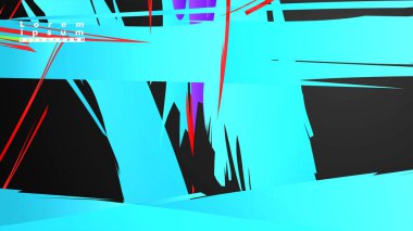 Renkli geometrik arka planlar. Basit form kompozisyonu. Eps10 vektör şablonu