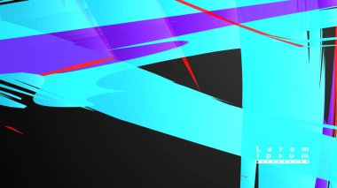 Renkli geometrik arka planlar. Basit form kompozisyonu. Eps10 vektör şablonu